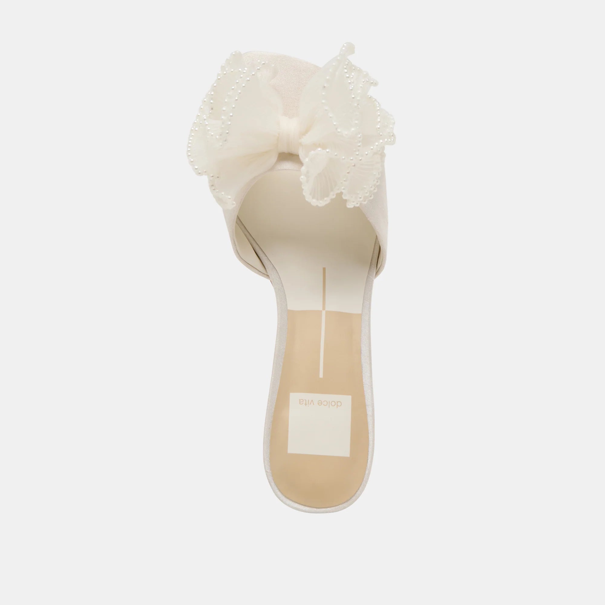 NARITA PEARL OFF WHITE SATIN