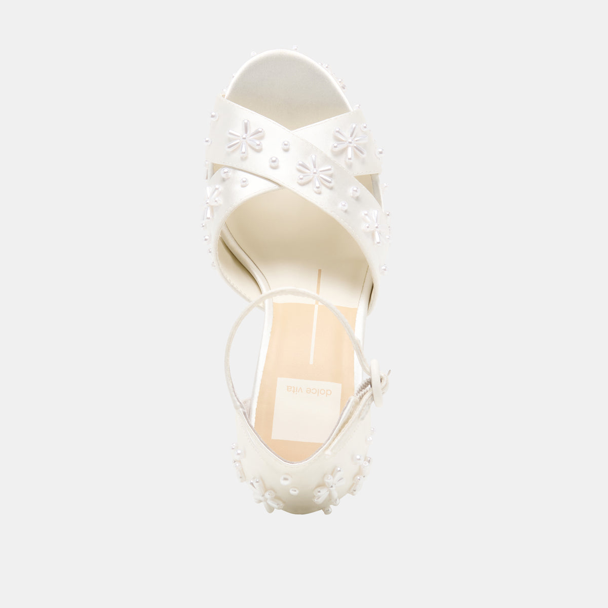 POPPY PEARL SATIN BLANC - view 8