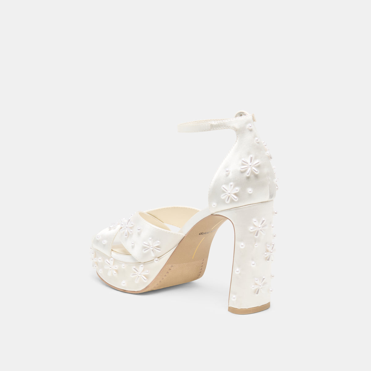 POPPY PEARL SATIN BLANC - view 5