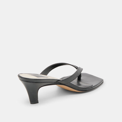RAMIA BLACK LEATHER