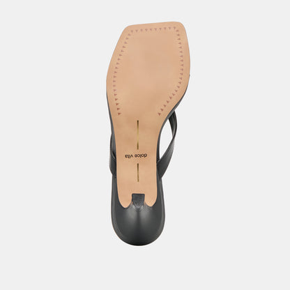 RAMIA BLACK LEATHER