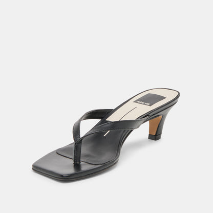 RAMIA BLACK LEATHER