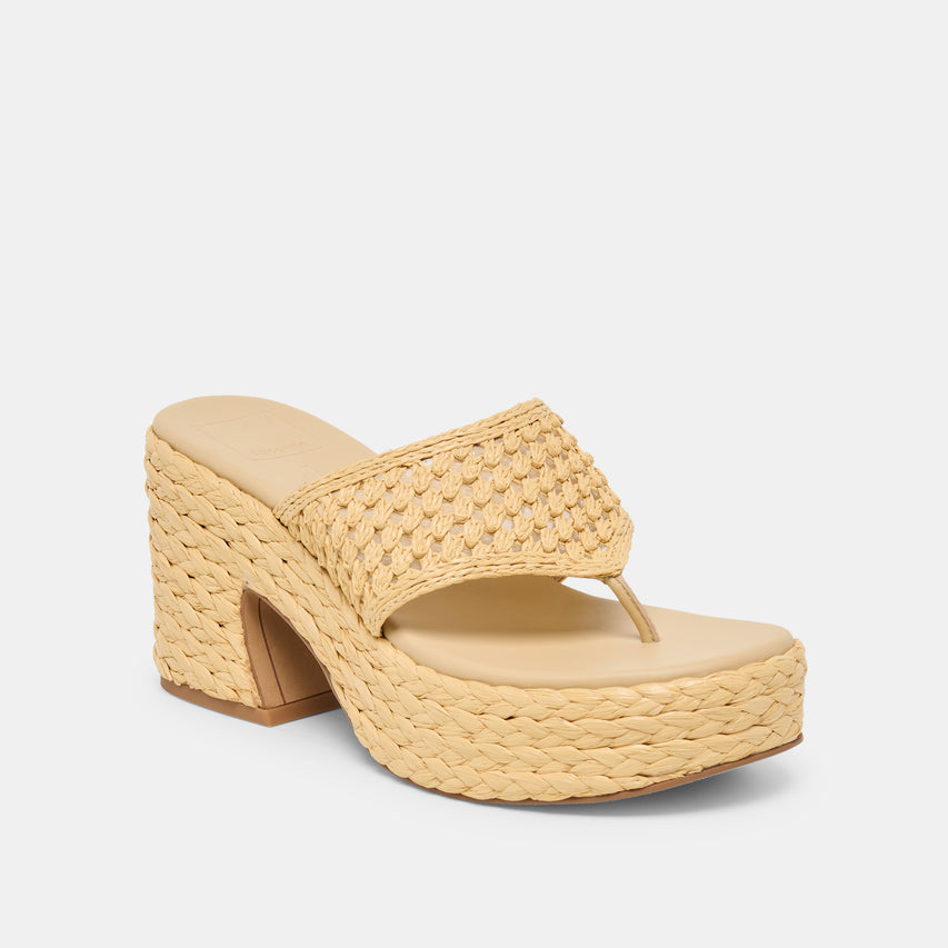 RIPPLE LT NATURAL RAFFIA