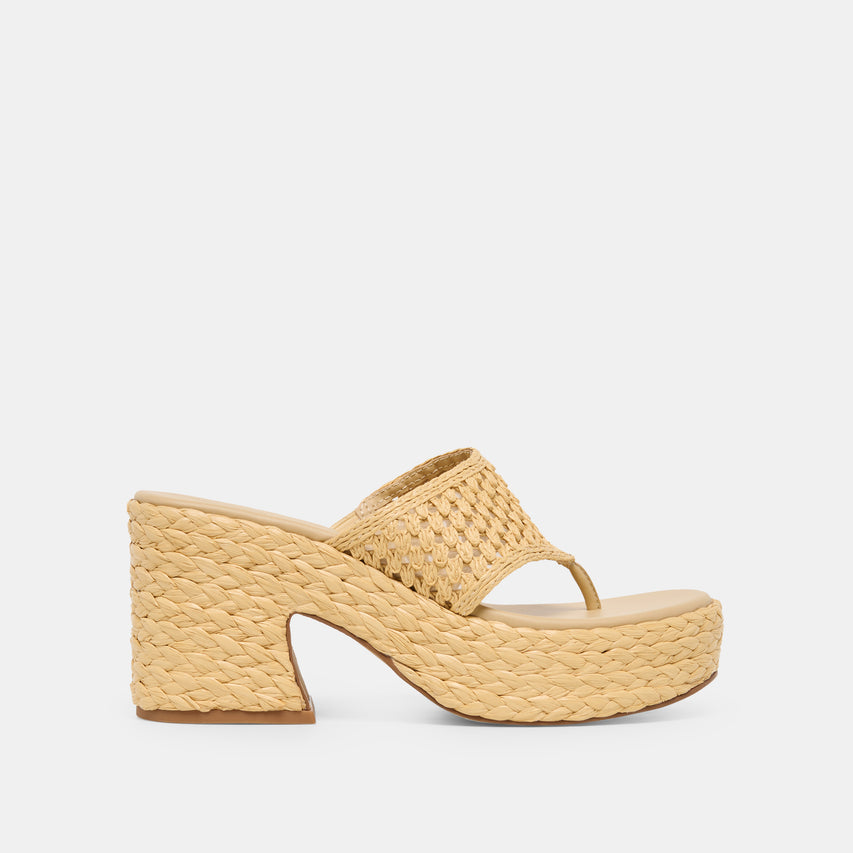 RIPPLE LT NATURAL RAFFIA