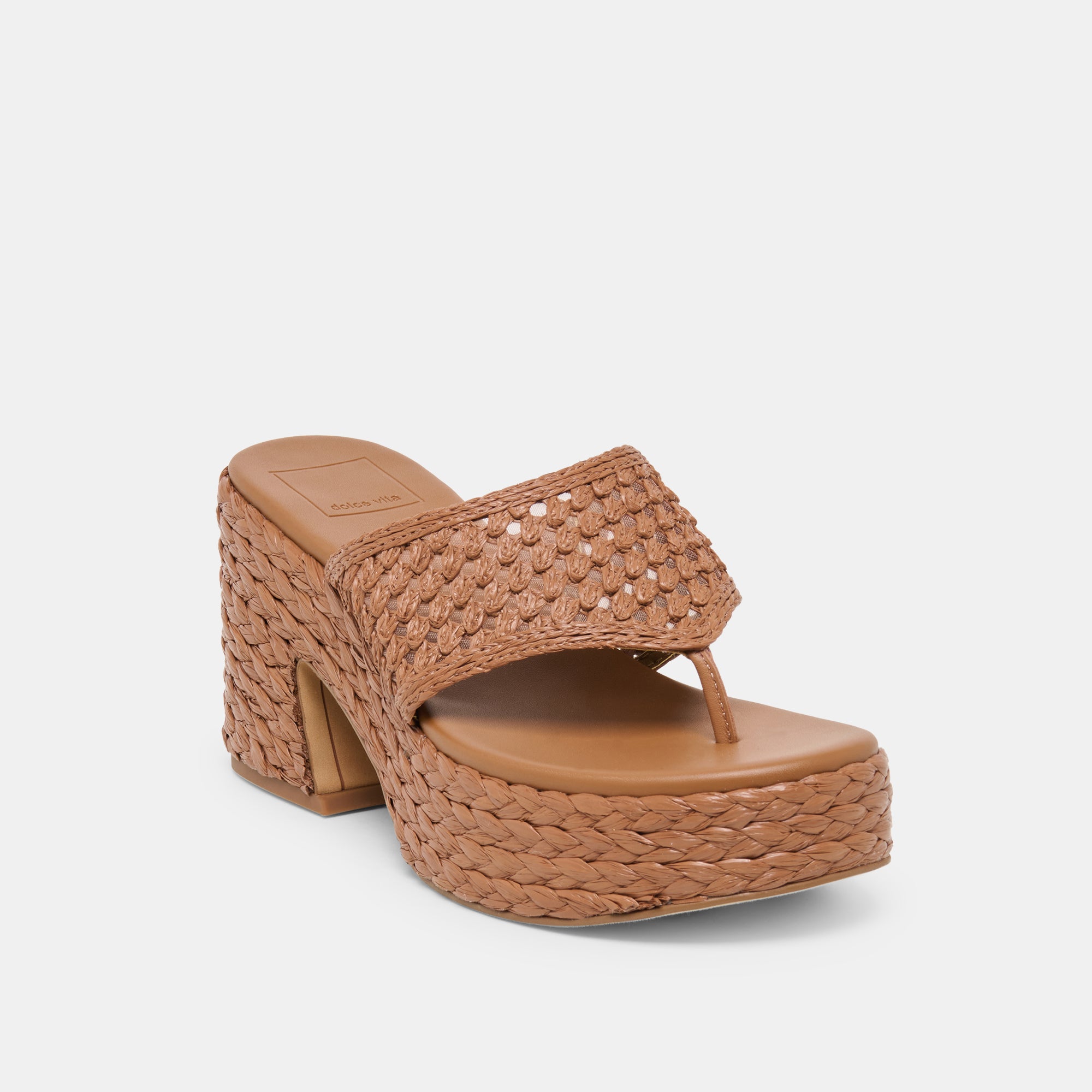 RIPPLE RAFFIA BRUN MOYEN - view 2