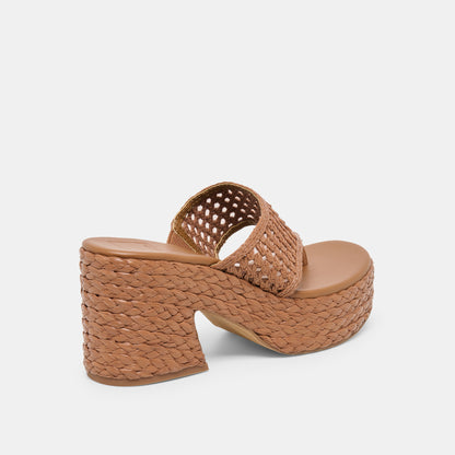 RIPPLE RAFFIA BRUN MOYEN