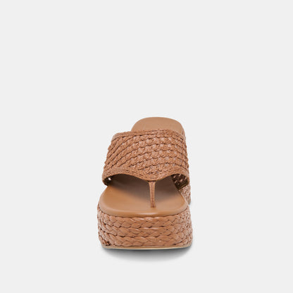 RIPPLE RAFFIA BRUN MOYEN