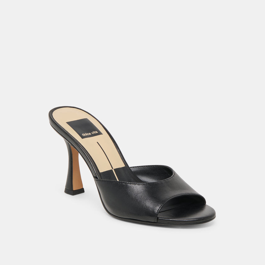 ROSHA BLACK LEATHER