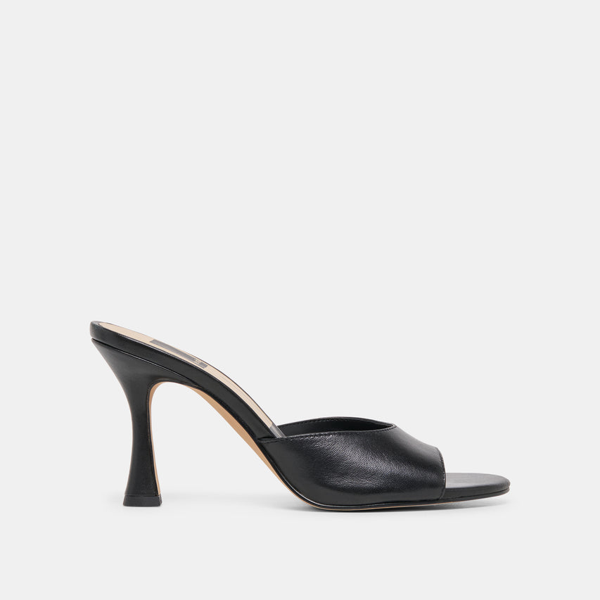 ROSHA BLACK LEATHER