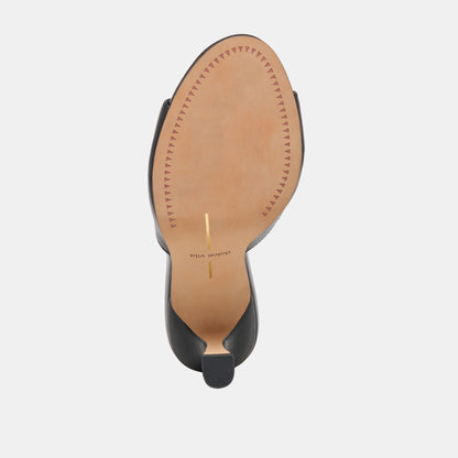 ROSHA BLACK LEATHER