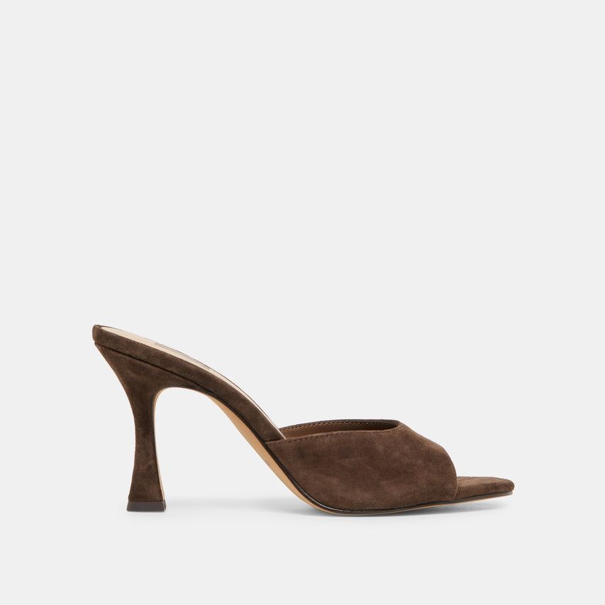 ROSHA DARK BROWN SUEDE