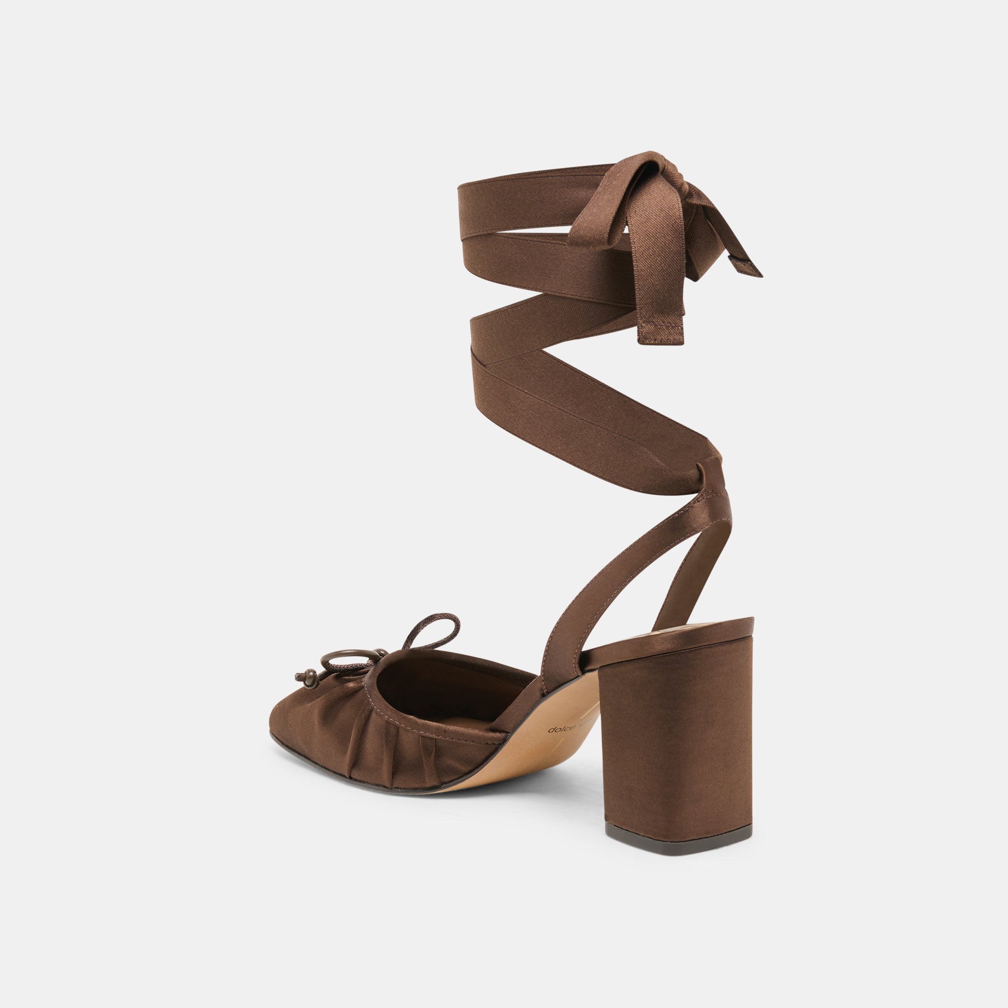 TISHA CHOCOLATE SATIN - view 5