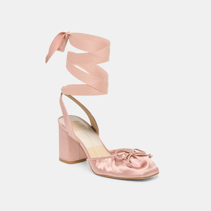 TISHA LT BLUSH SATIN