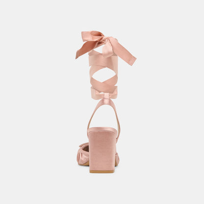 TISHA LT BLUSH SATIN