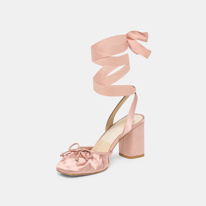TISHA LT BLUSH SATIN