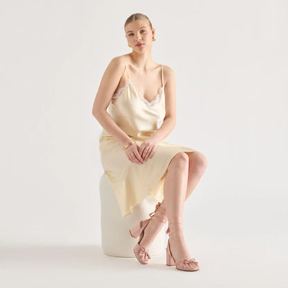 TISHA LT BLUSH SATIN