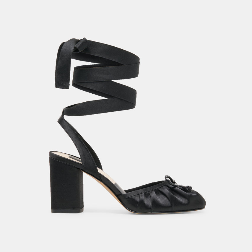 TISHA ONYX SATIN