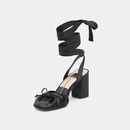 TISHA ONYX SATIN