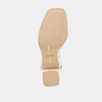 TISHA SATIN BLANC
