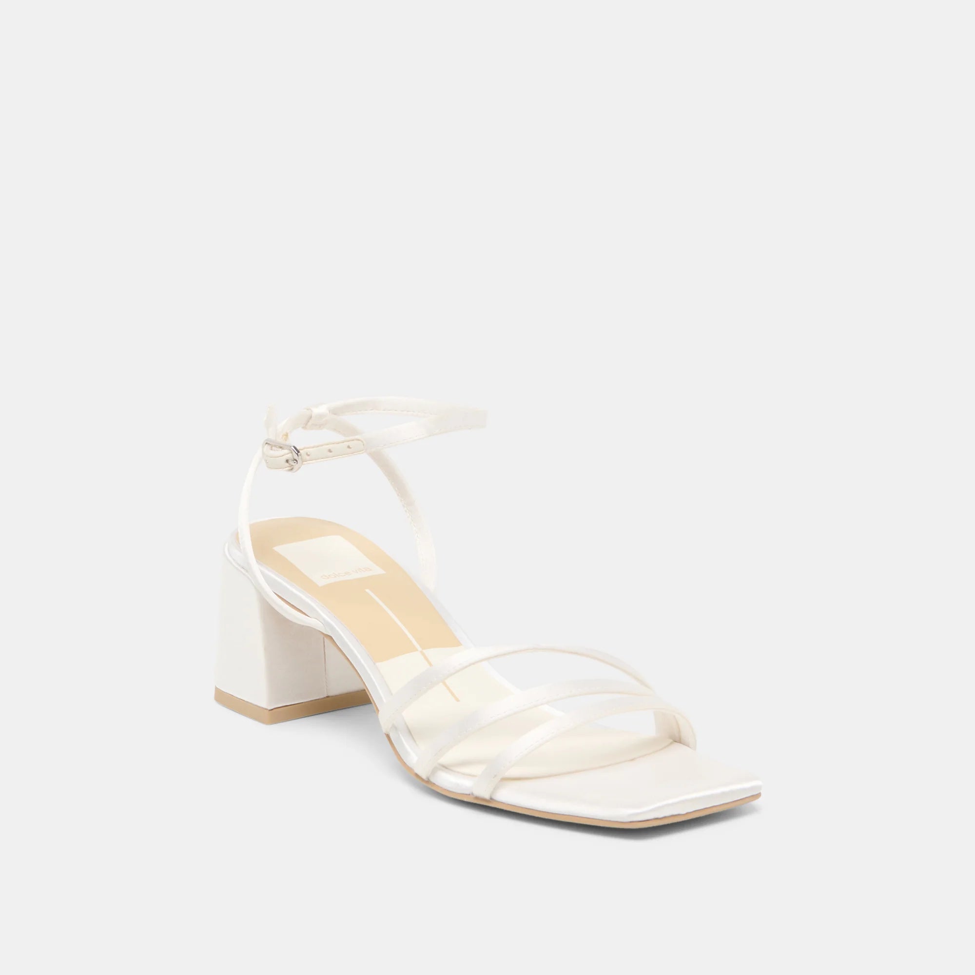 YSABEL TRUE WHITE SATIN - view 3