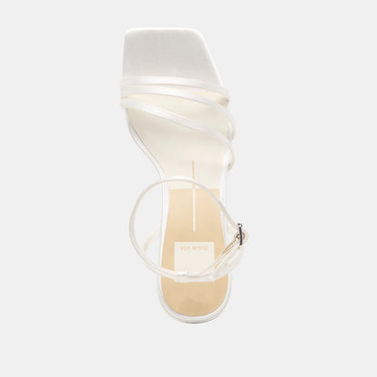 YSABEL TRUE WHITE SATIN
