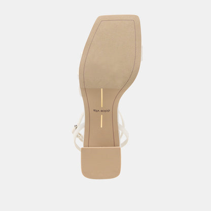YSABEL TRUE WHITE SATIN