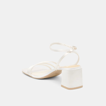 YSABEL TRUE WHITE SATIN