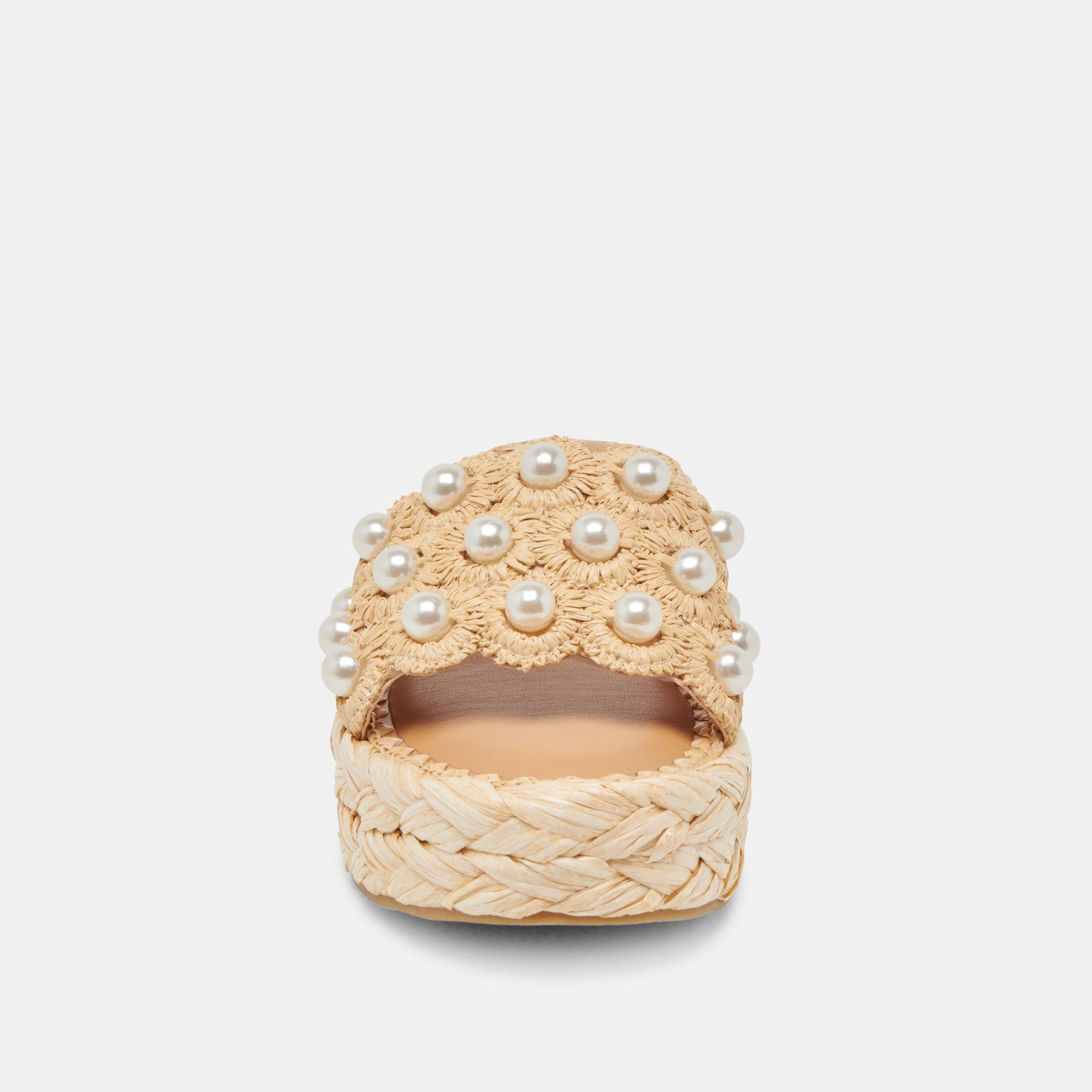 CAPER PEARL LT NATURAL RAFFIA