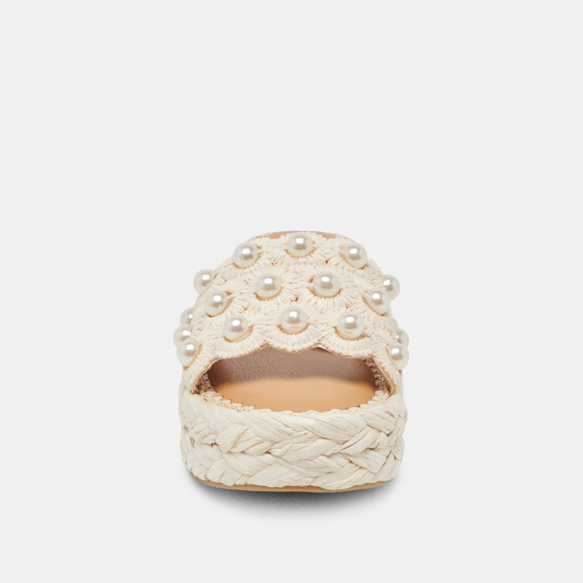 CAPER PEARL VANILLA RAFFIA