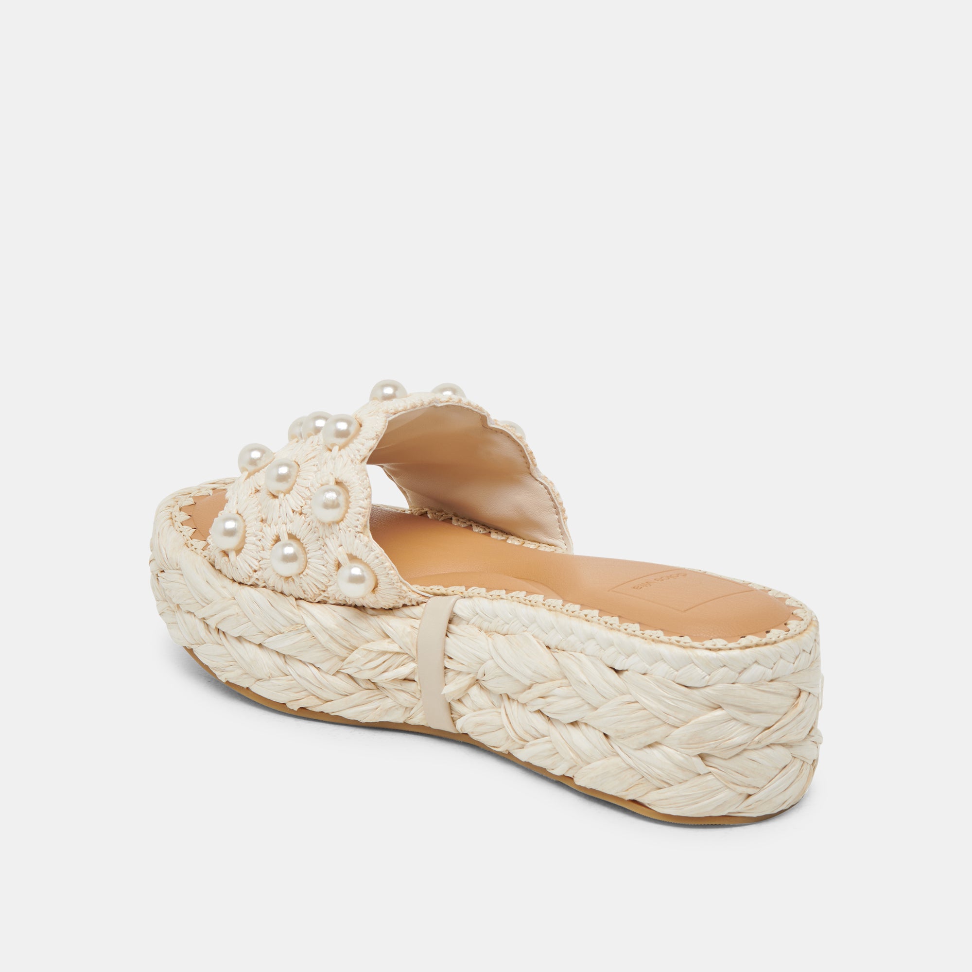 CAPER PEARL VANILLA RAFFIA