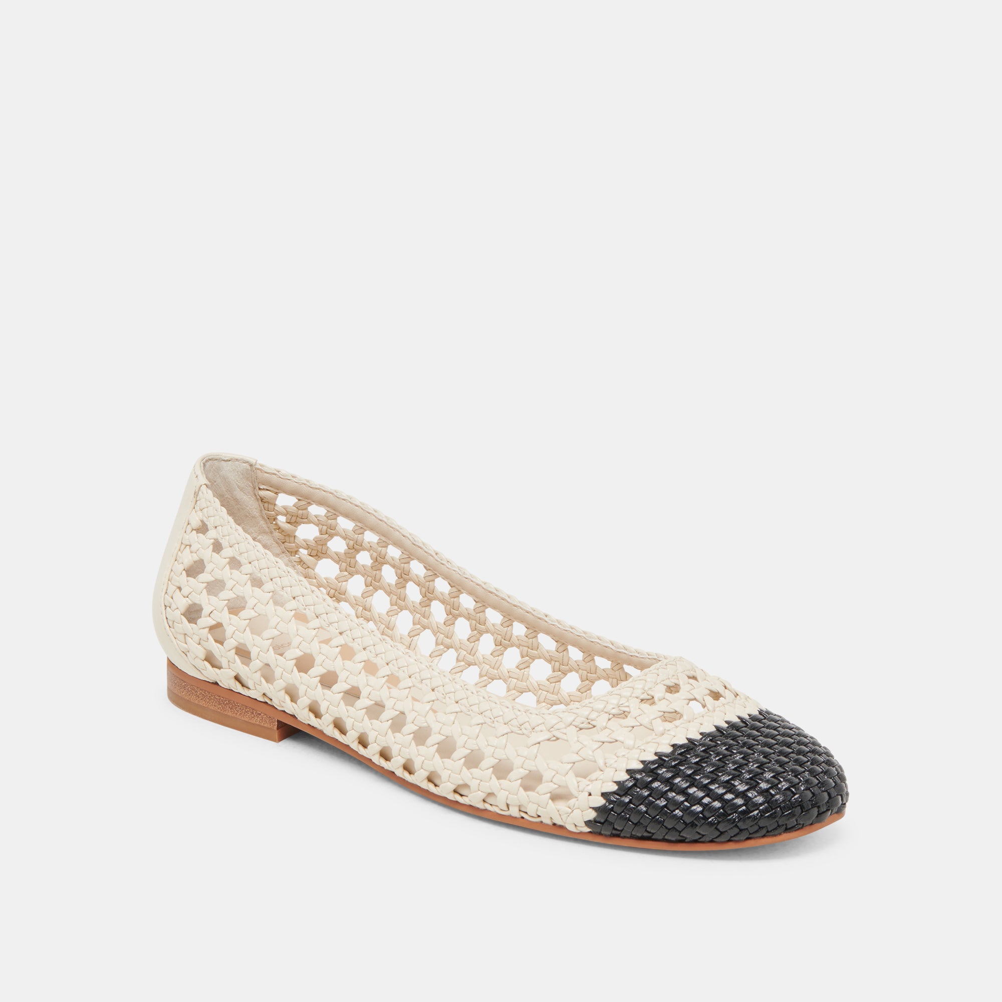 CATIA BONE BLACK WOVEN