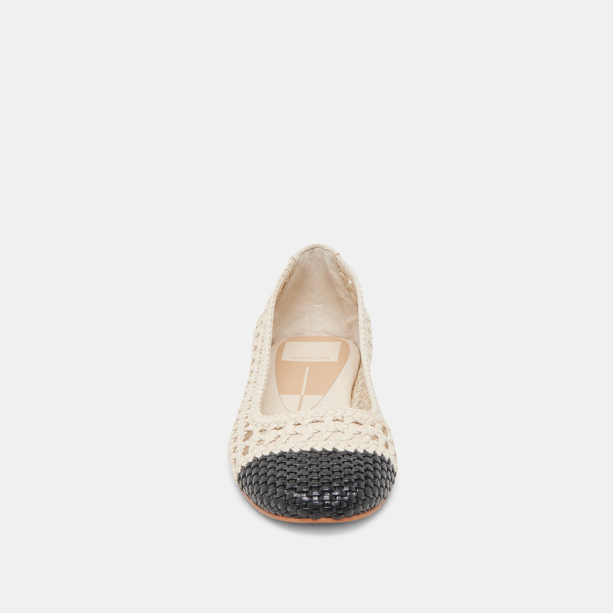CATIA BONE BLACK WOVEN