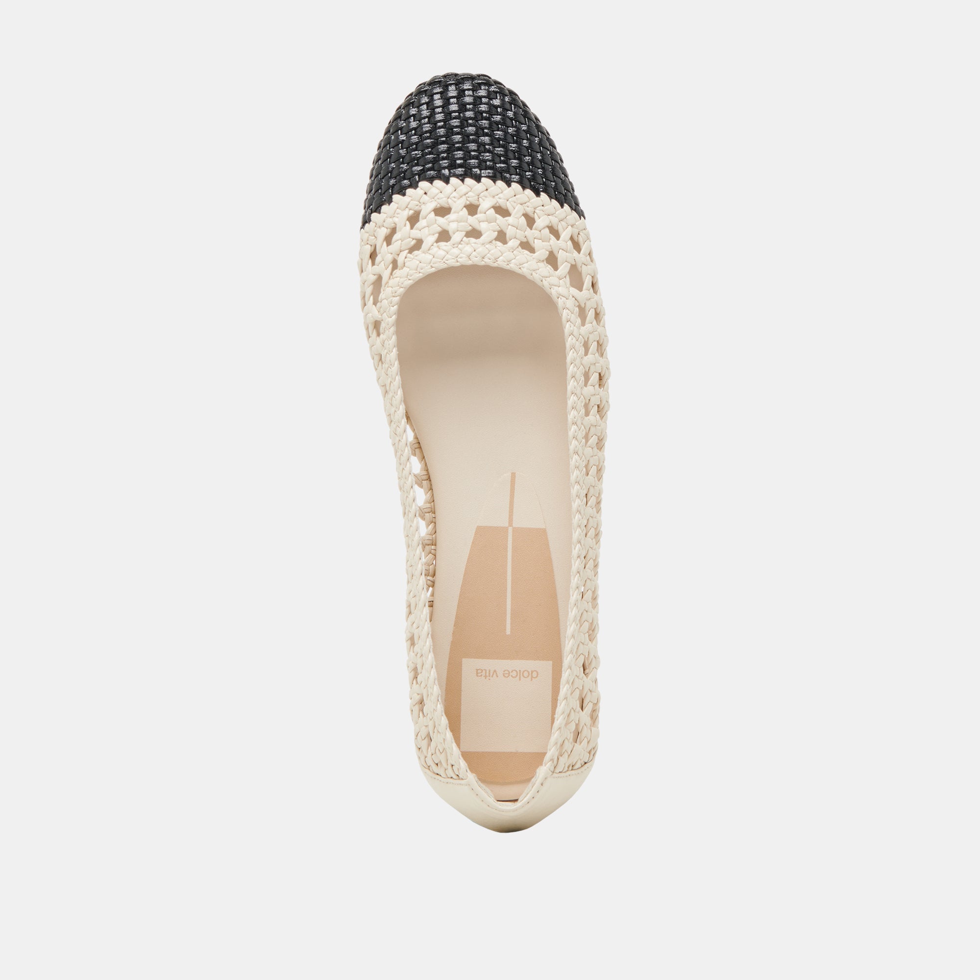 CATIA BONE BLACK WOVEN