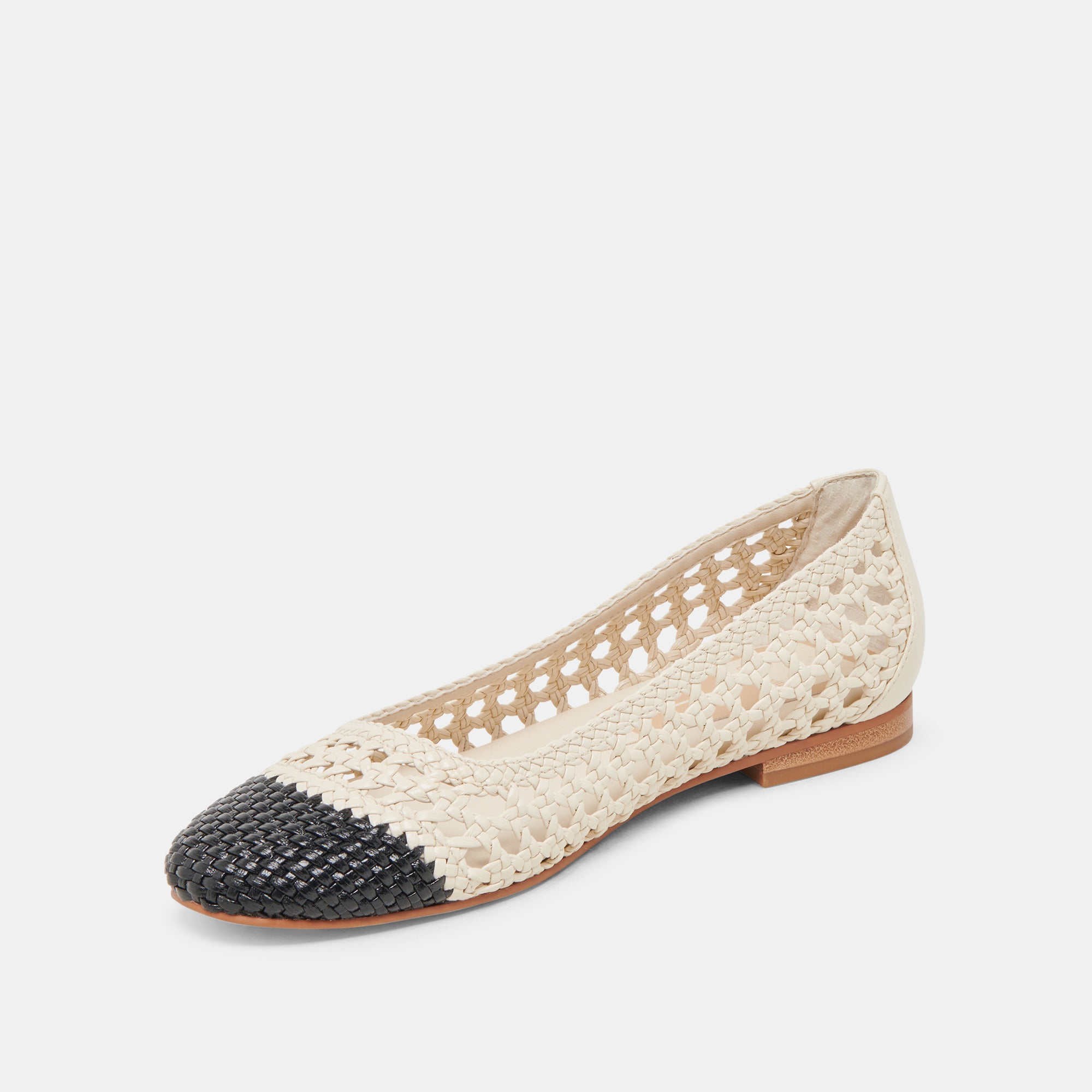 CATIA BONE BLACK WOVEN