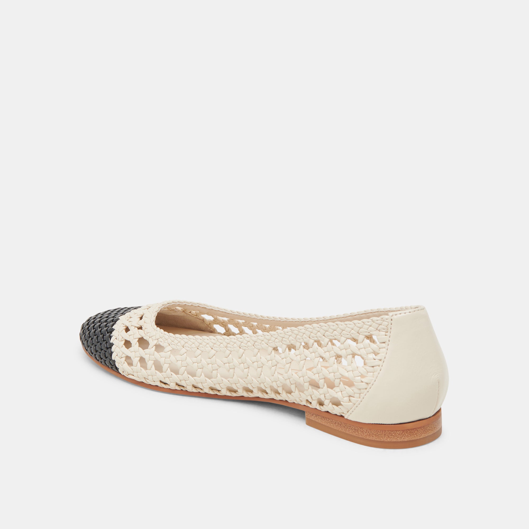 CATIA BONE BLACK WOVEN