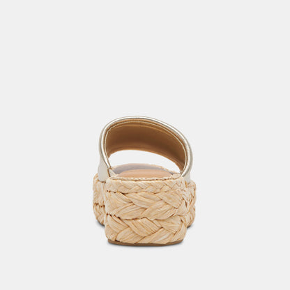 CHAVI LT CUIR DORÉ