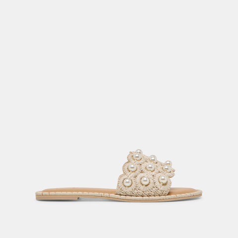 DOLCEVITA HARLYN PEARL VANILLA RAFFIA Cadeaux de 100 $ à 150 $