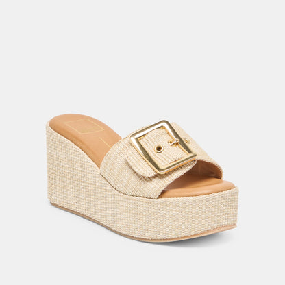 JILIAN RAFFIA NATUREL PÂLE