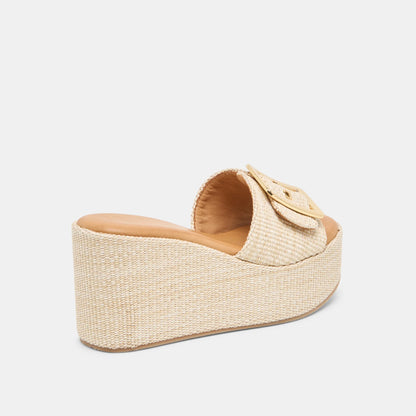 JILIAN RAFFIA NATUREL PÂLE