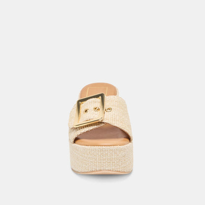 JILIAN RAFFIA NATUREL PÂLE