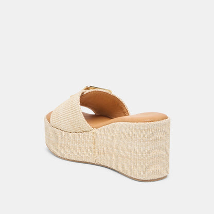 JILIAN RAFFIA NATUREL PÂLE