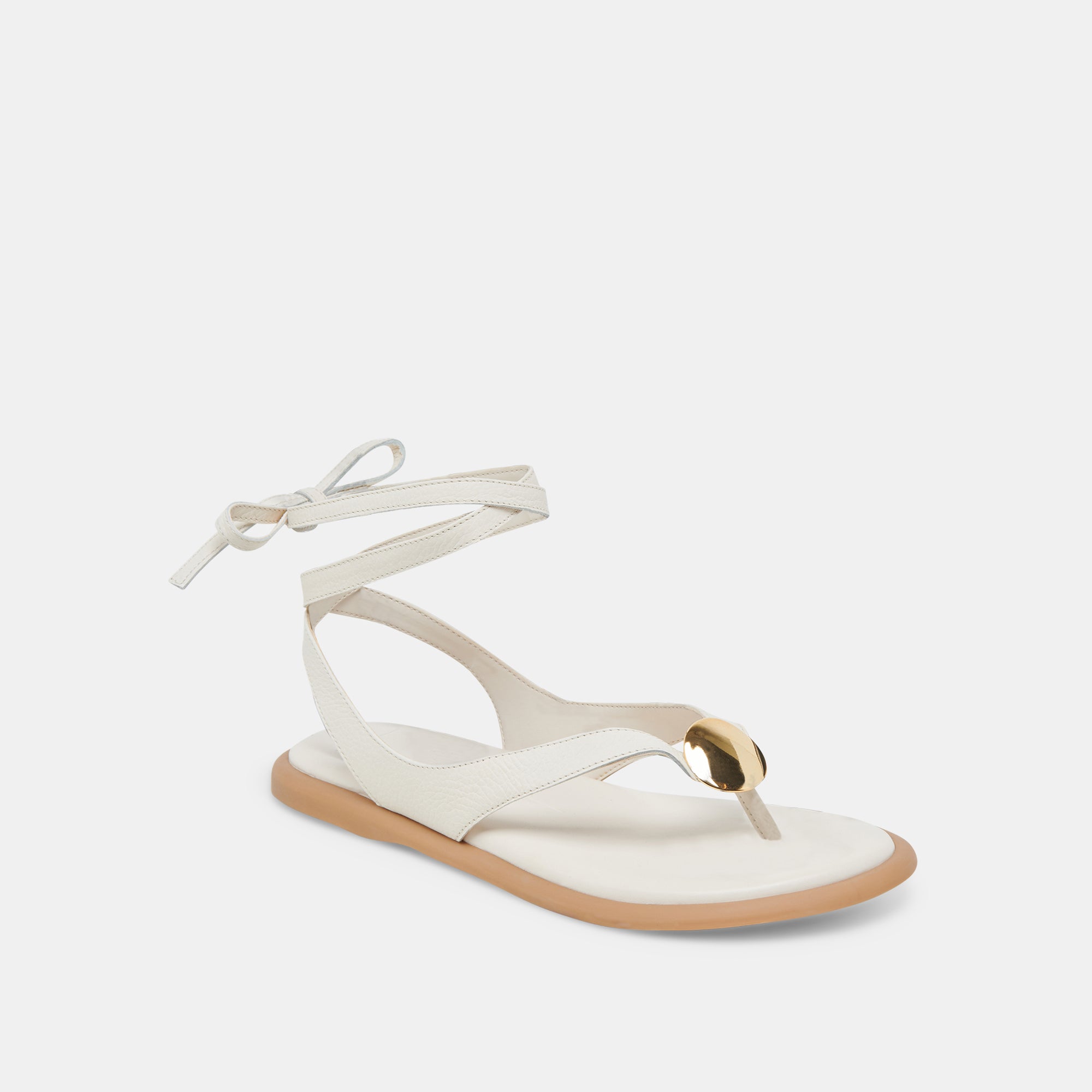JUDY CUIR BLANC CASSÉ - view 4