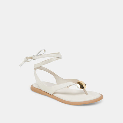 JUDY CUIR BLANC CASSÉ