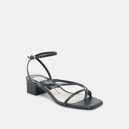 KARLOS BLACK LEATHER