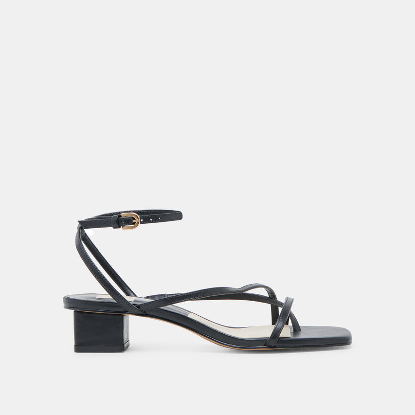 KARLOS BLACK LEATHER