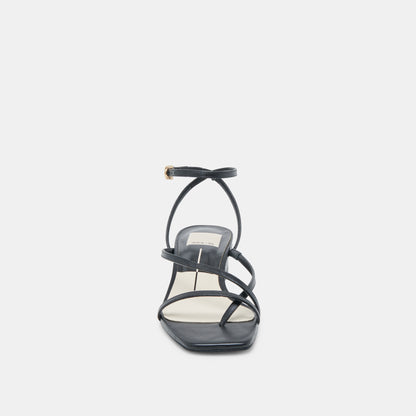 KARLOS BLACK LEATHER