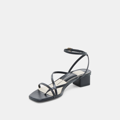 KARLOS BLACK LEATHER