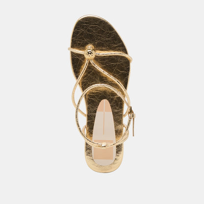 KENLEY GOLD LEATHER