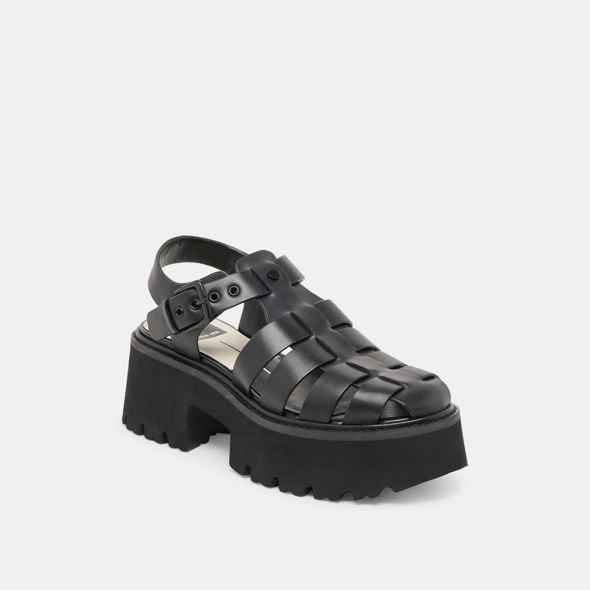 LASLY CUIR NOIR - view 2