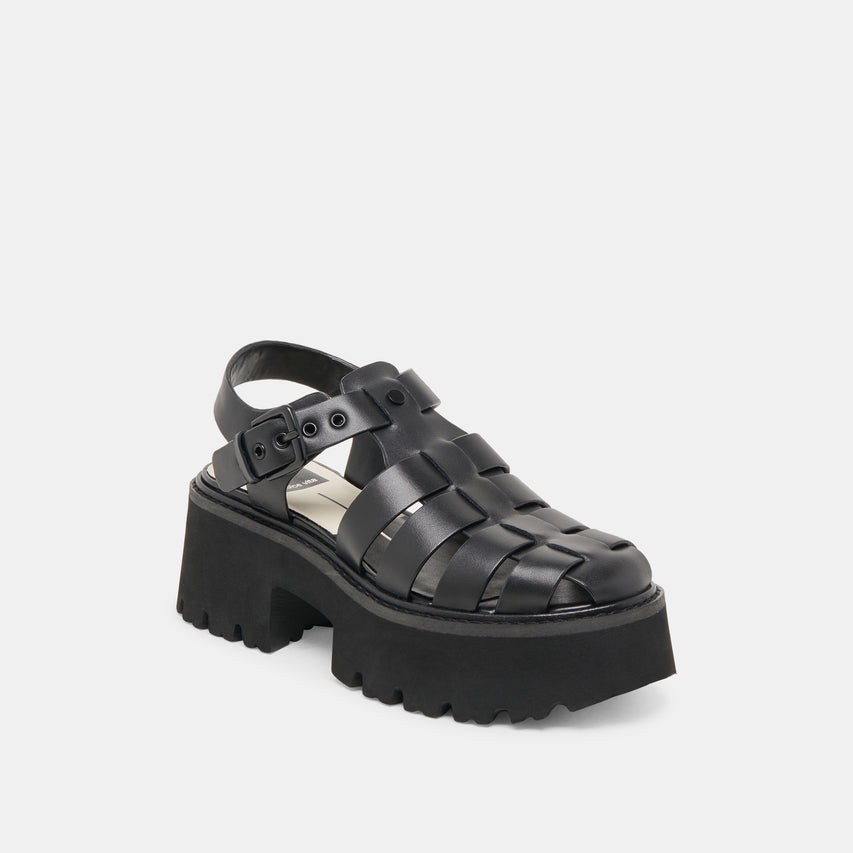 LASLY CUIR NOIR
